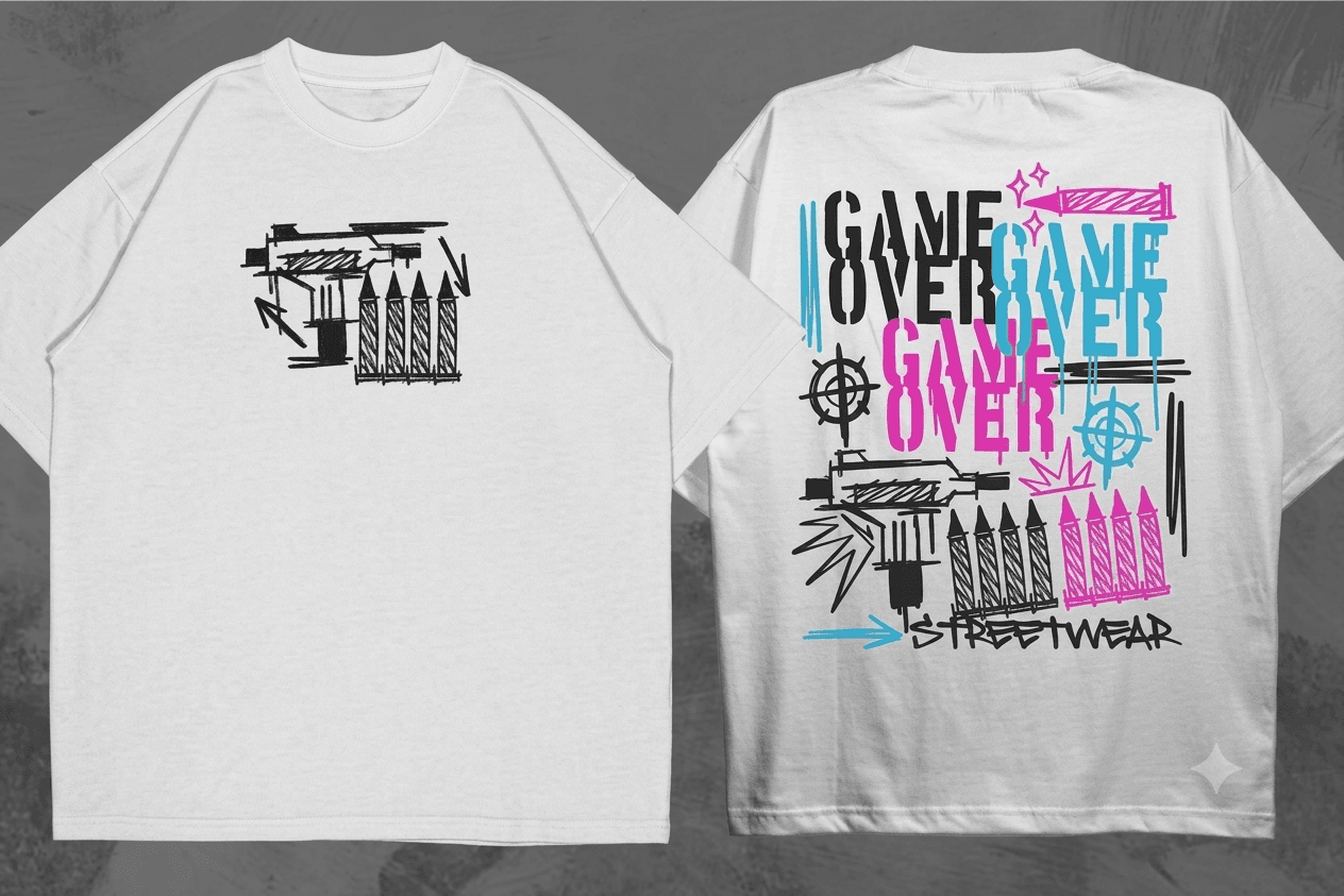 Game Over Graffiti Urban