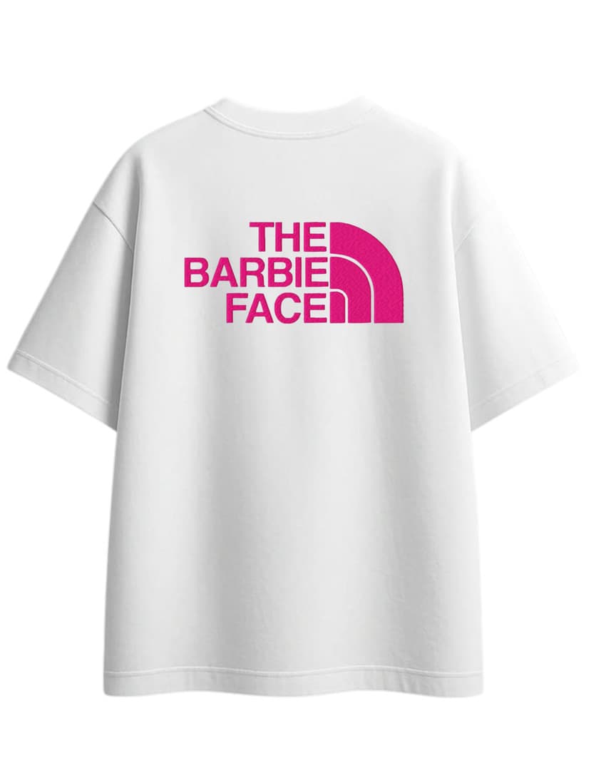 T-shirt barbie face