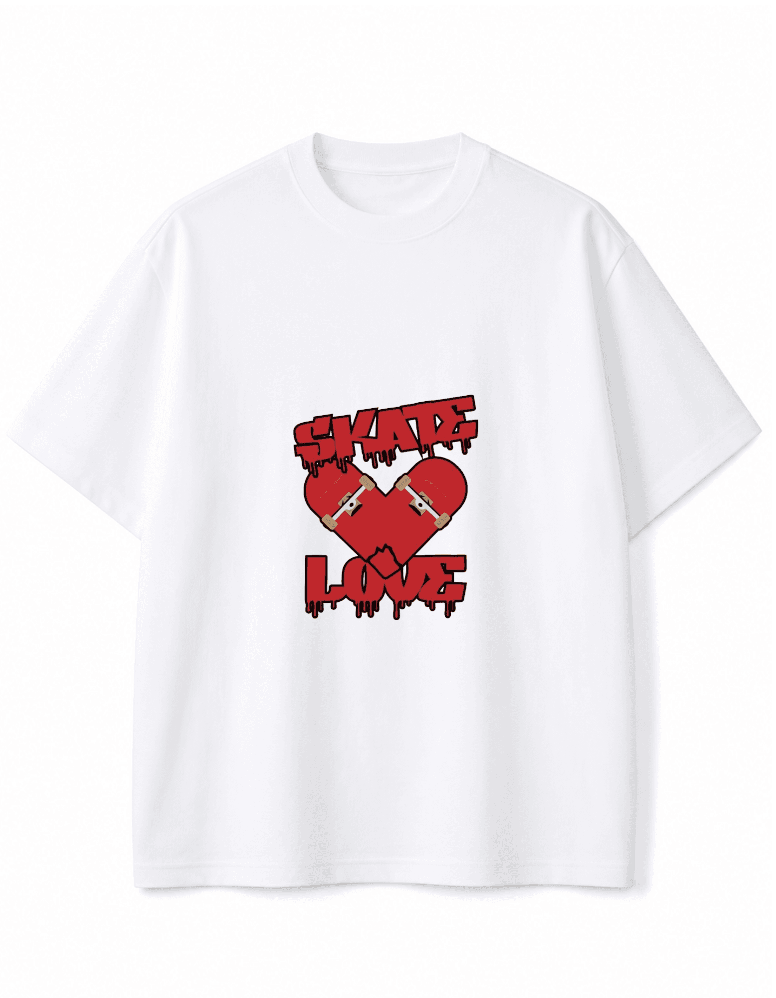 T-shirt skate love